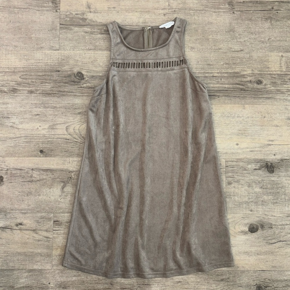 Love Riche Taupe Dress